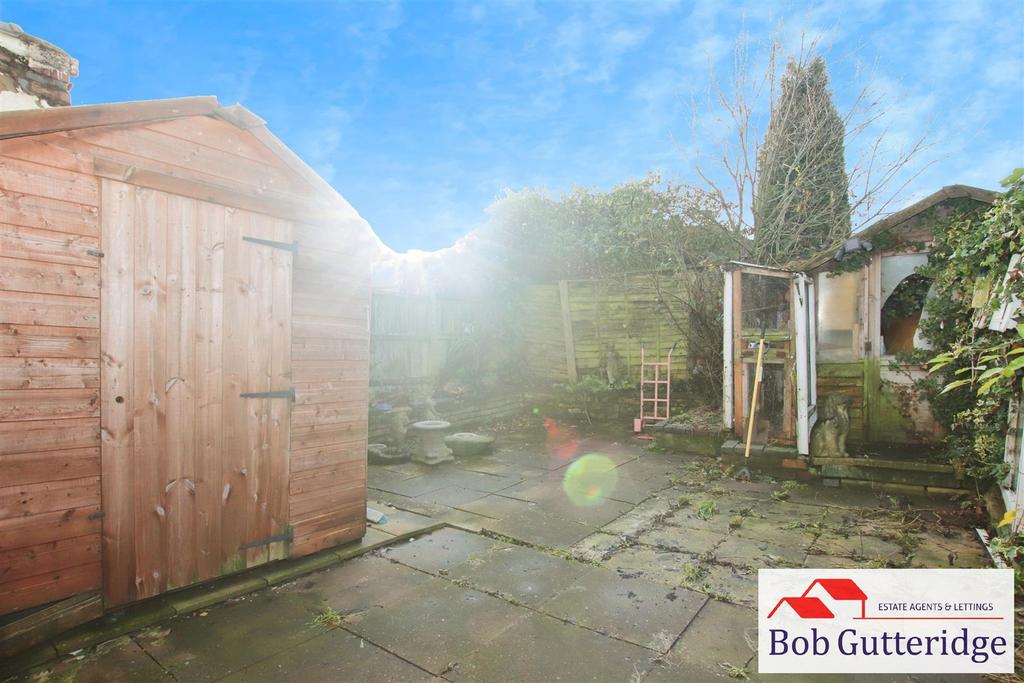 Enclosed rear garden