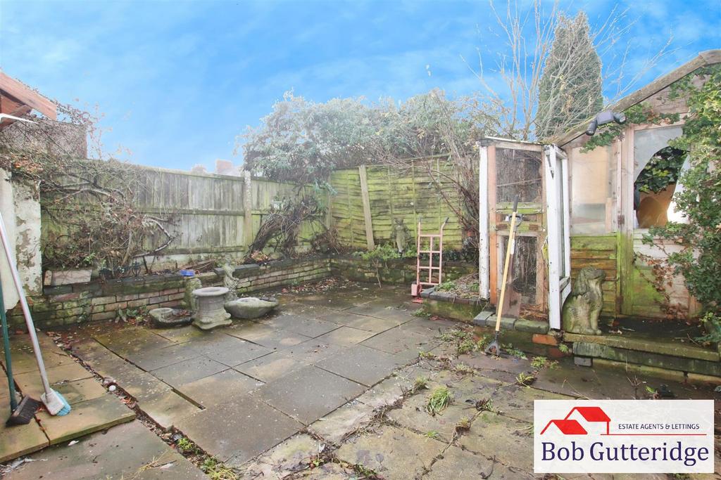 Enclosed rear garden
