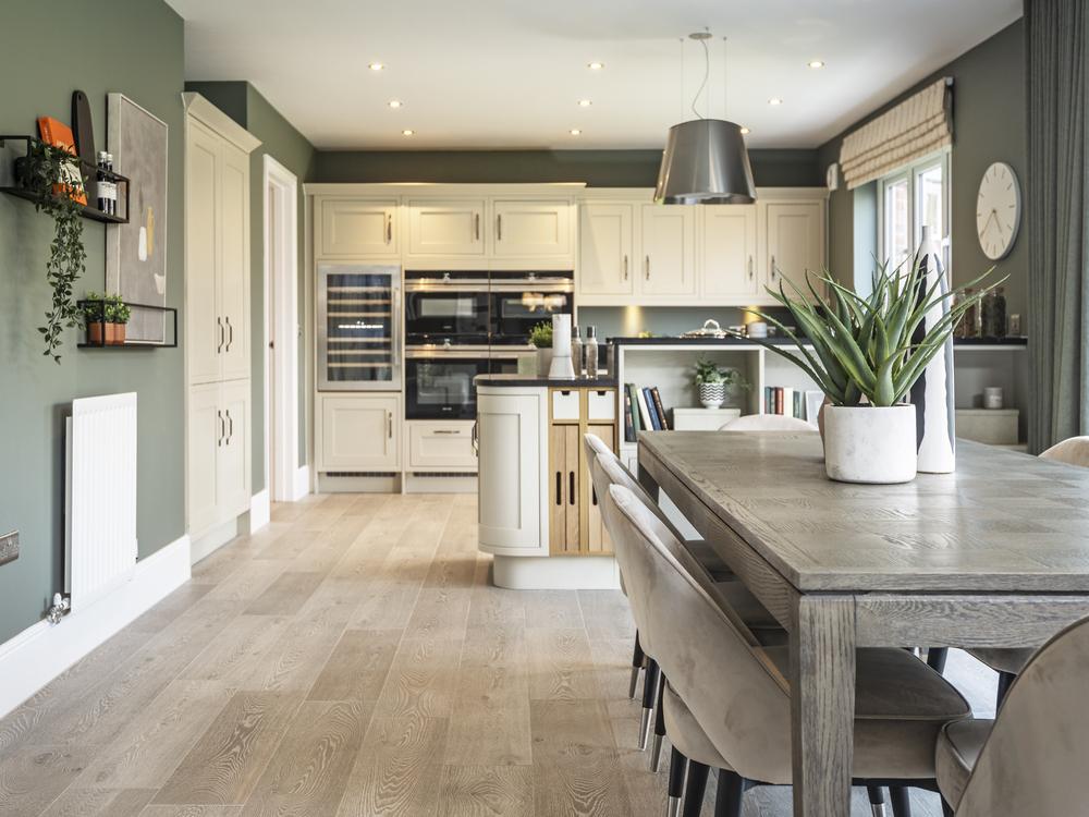 Blenhem kitchen and dining area