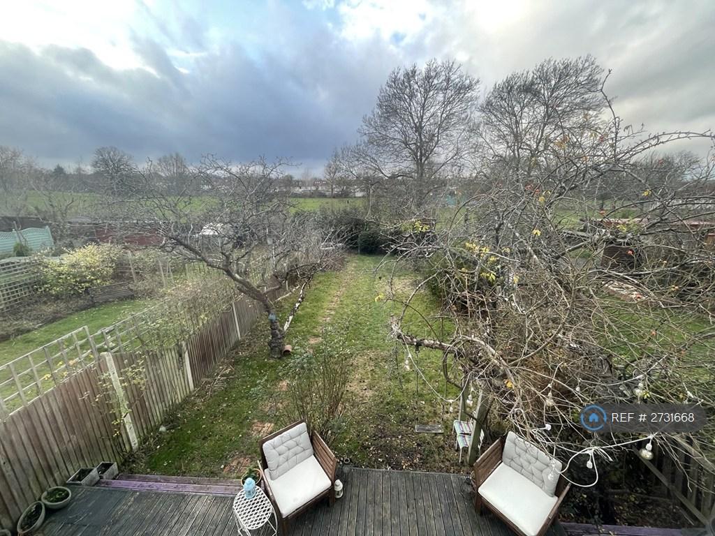 Garden View With Park Beyond