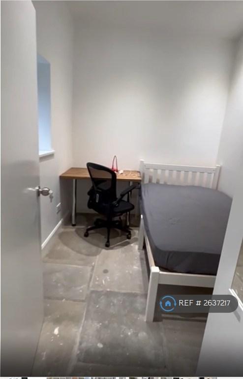 Bedroom 1 With Fitted Wardrobe/Double Bed And Desk