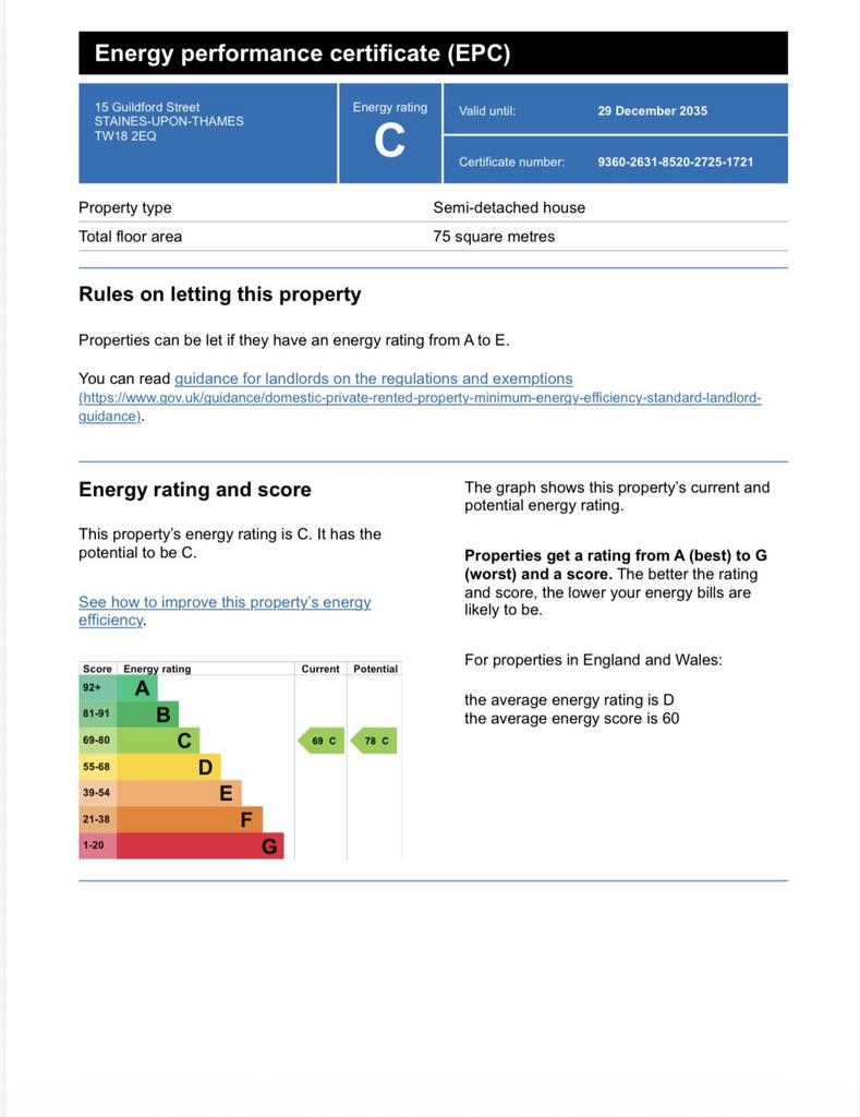 Energy Performance Certificate