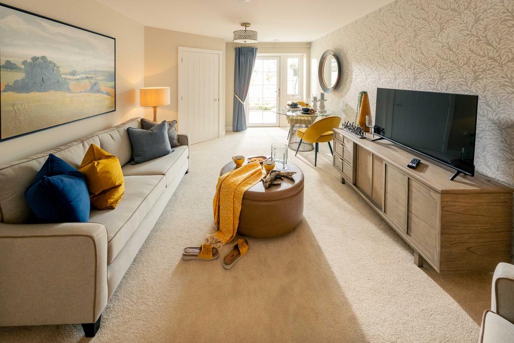 Show home living room