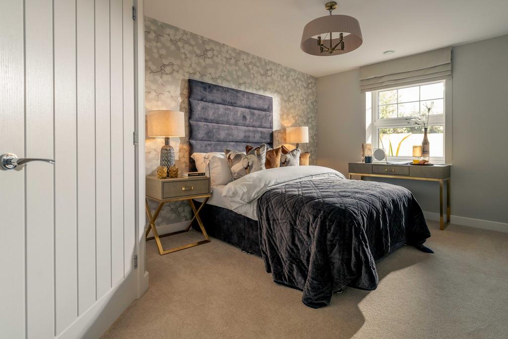 Show home bedroom