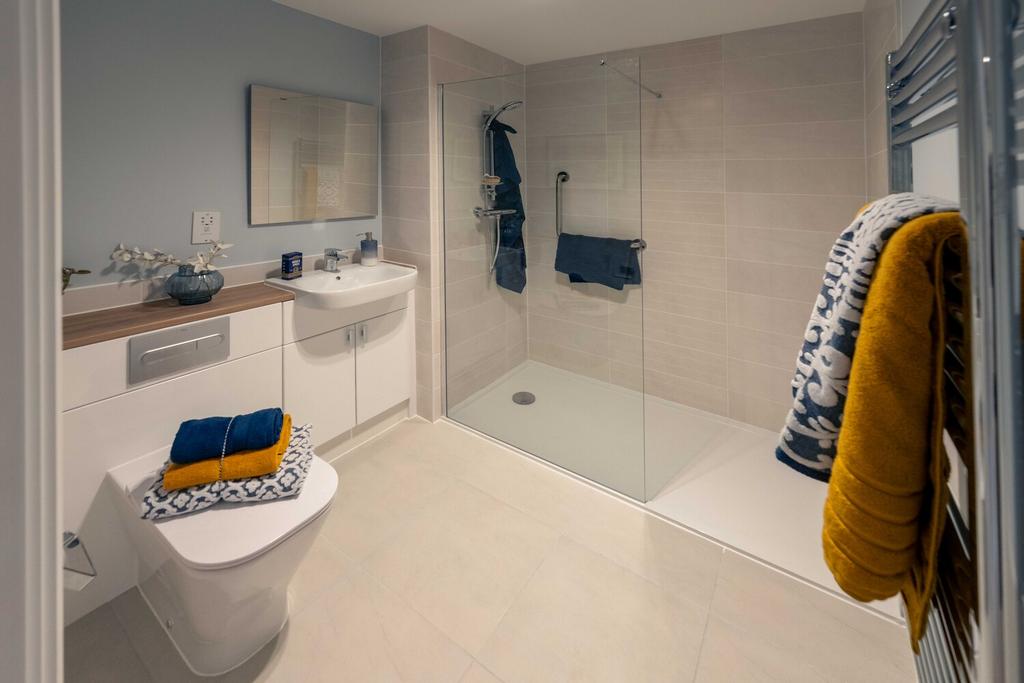 Show home shower room