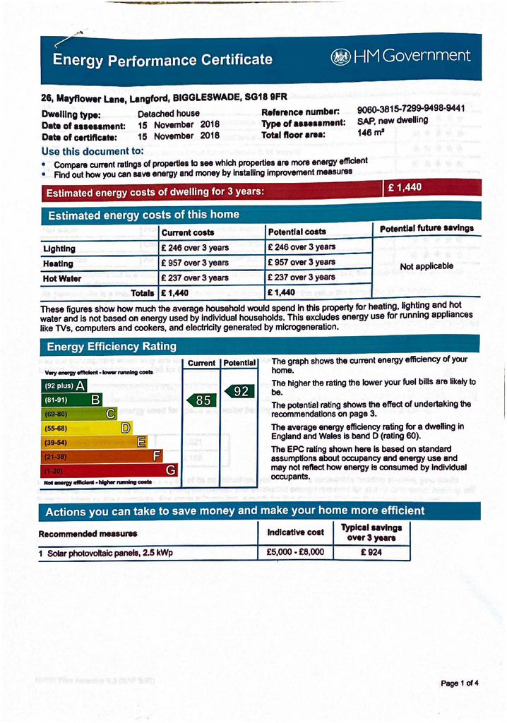 Energy Performance Certificate
