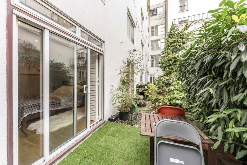 Patio view, garden