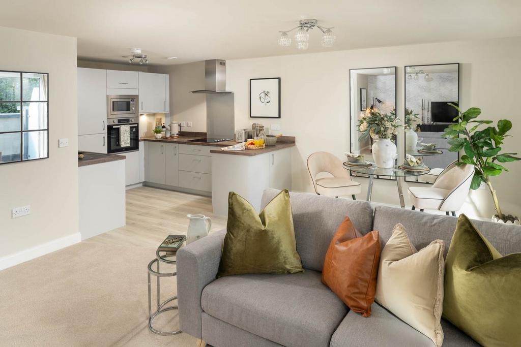 Show home kitchen