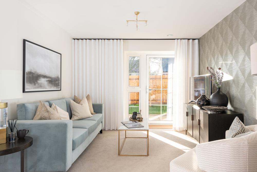 Show home living room