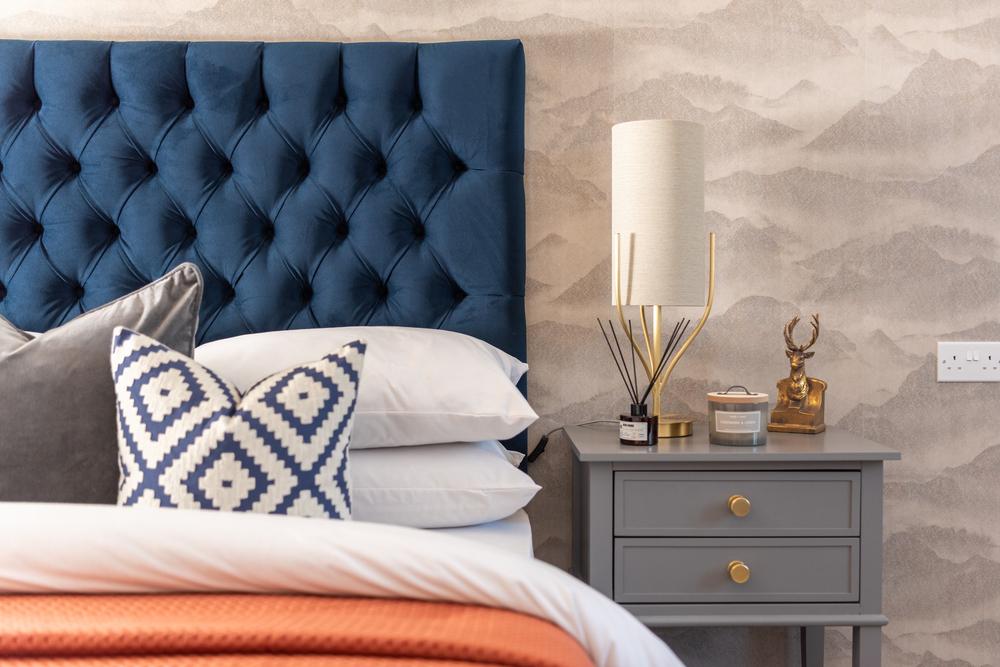 Show home bedroom