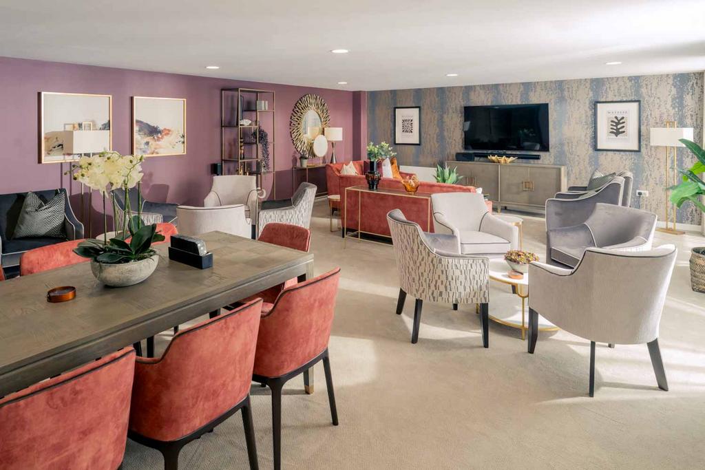 Communal lounge