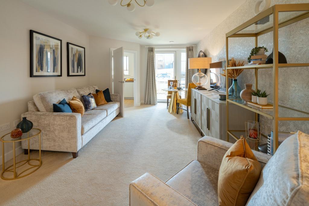 Show home living room