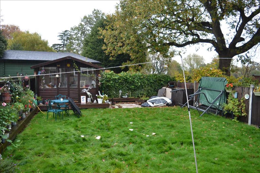 Rear garden