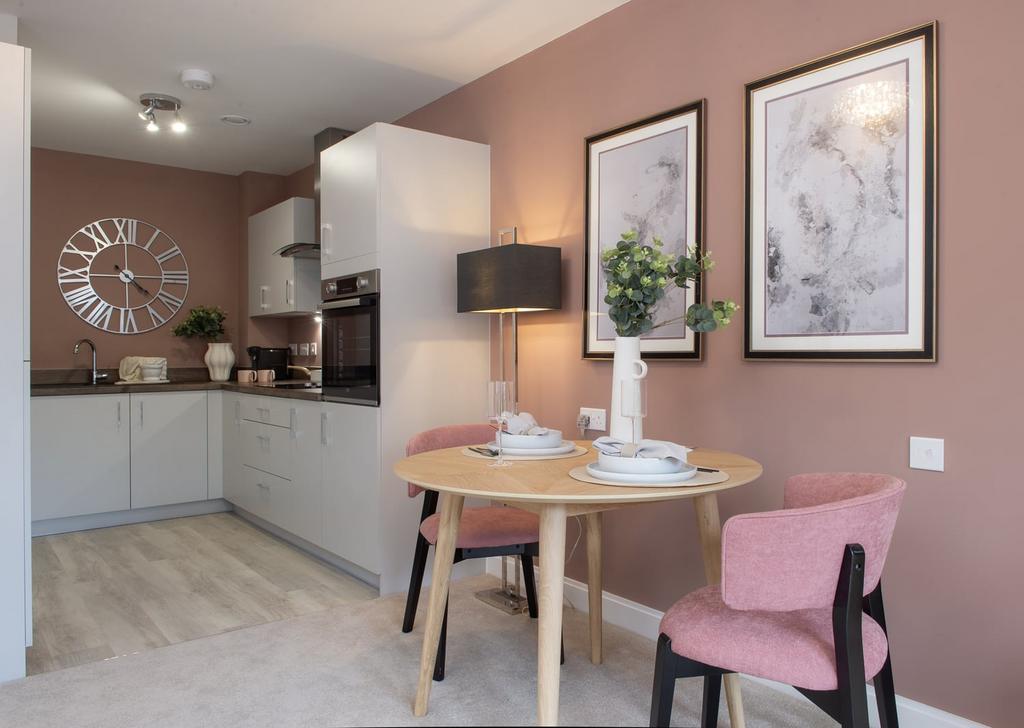 Show home kitchen