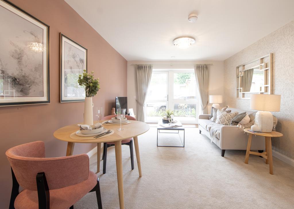 Show home living room