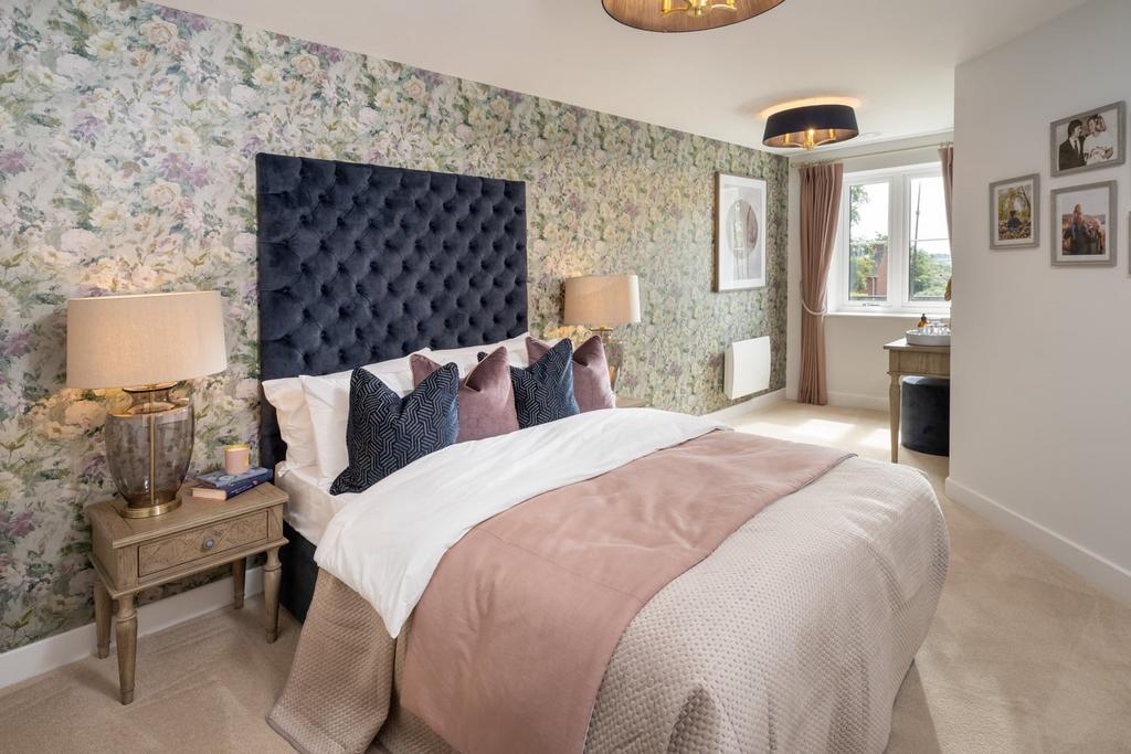 Show home bedroom