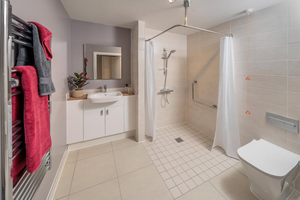 Show home shower room
