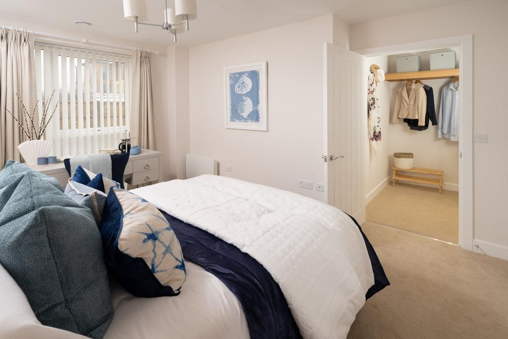 Show home bedroom
