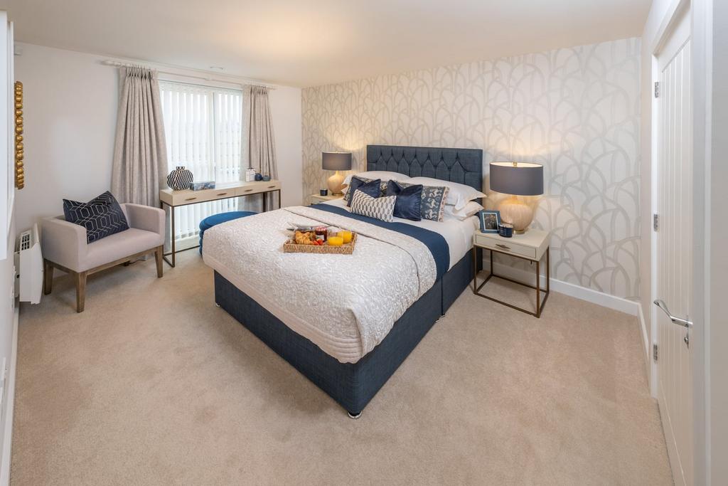 Show home bedroom