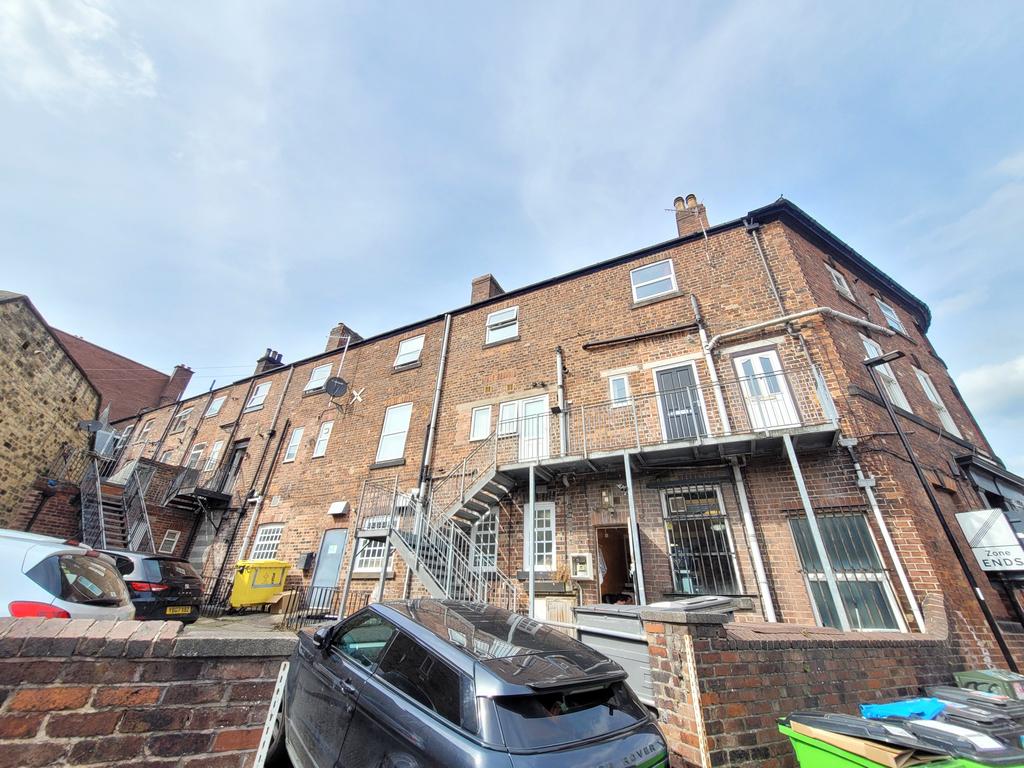 Rear External of Glossop Road Flats