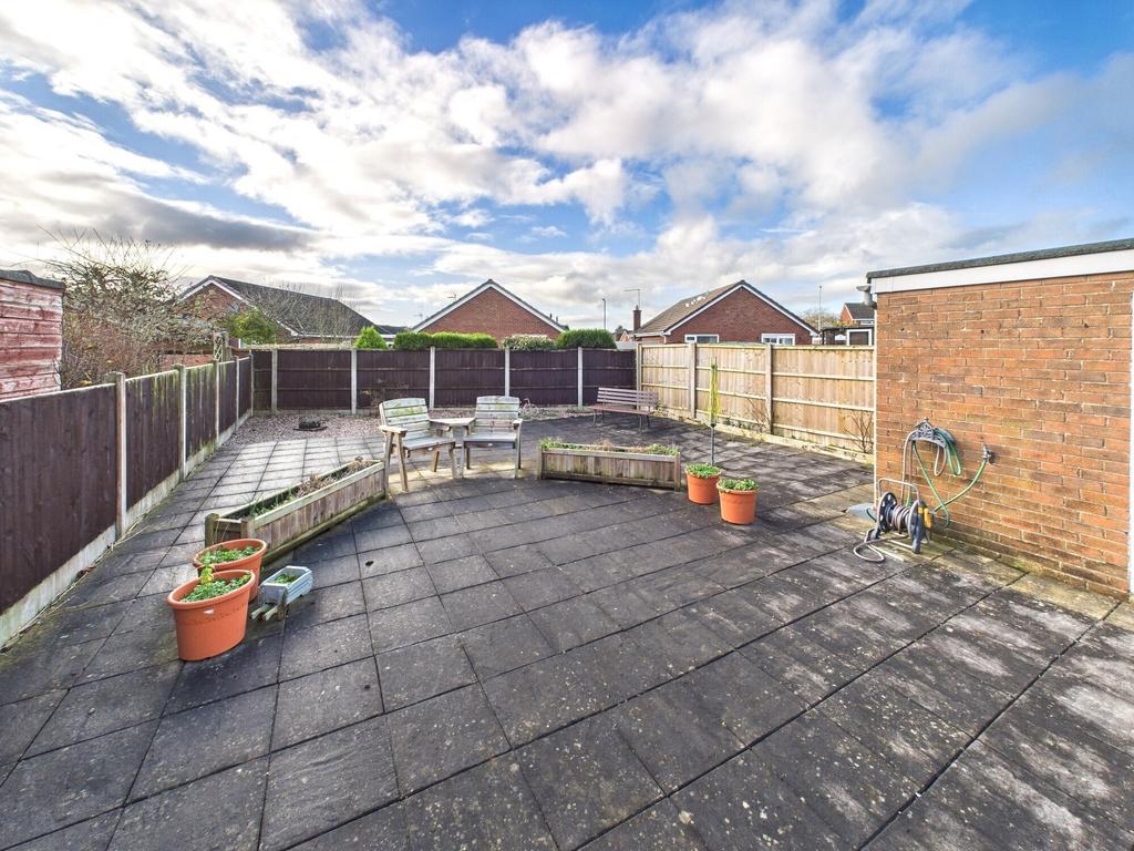 Rear garden