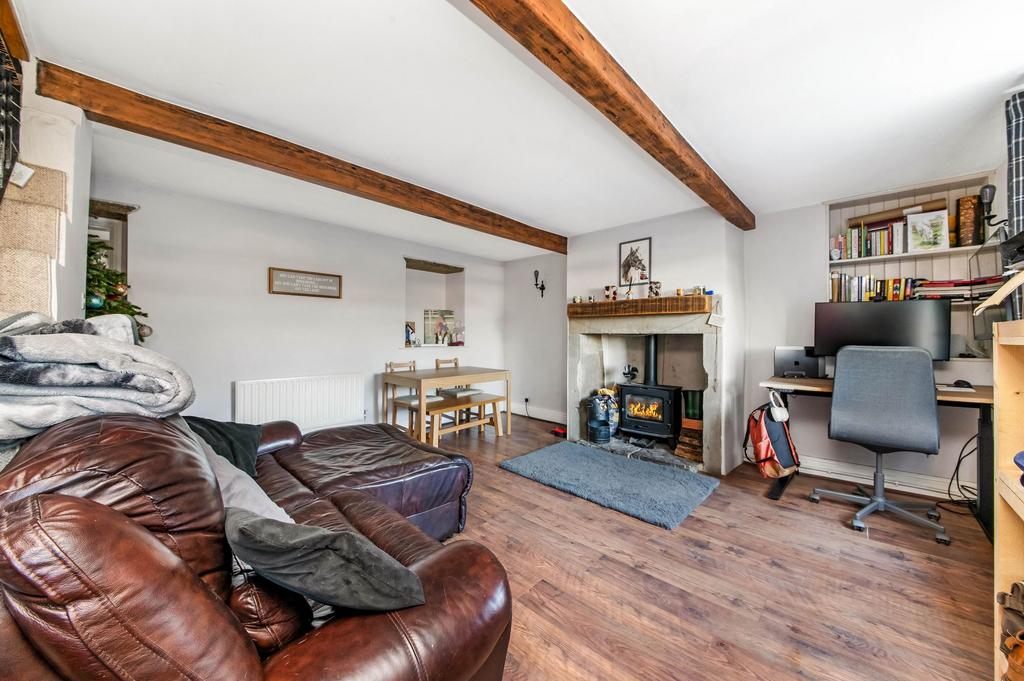 Open plan living dining room