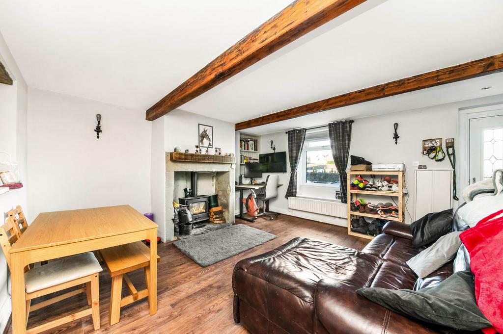 Open plan living dining room