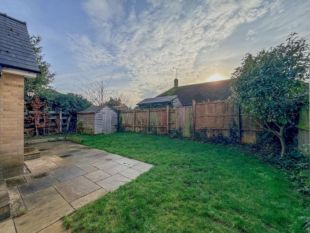 Rear garden