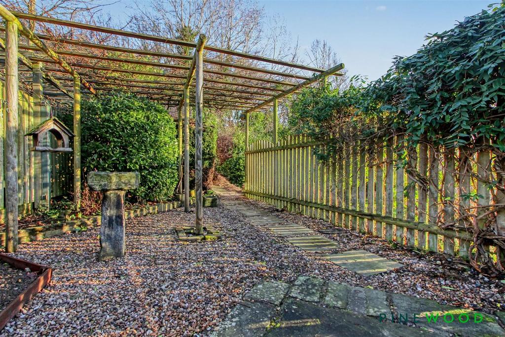 Rear garden
