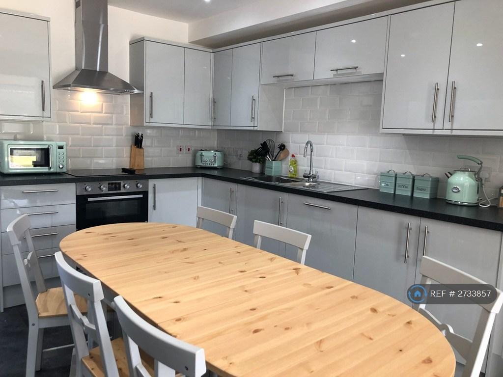 Large, Modern Well-Equipped Kitchen