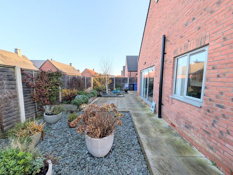 Rear garden