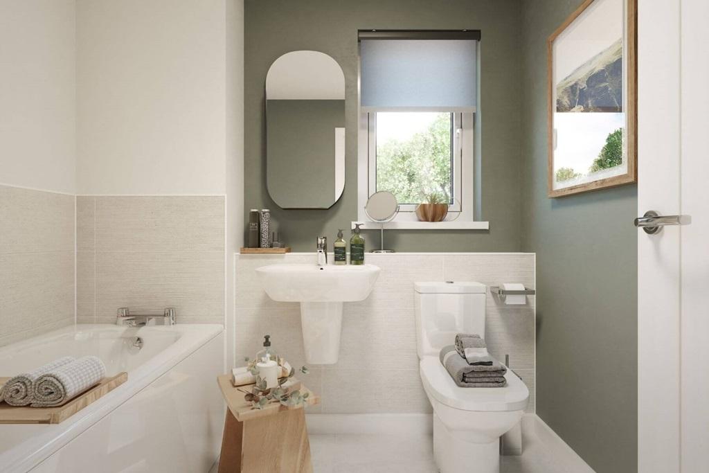 Family-friendly bathroom