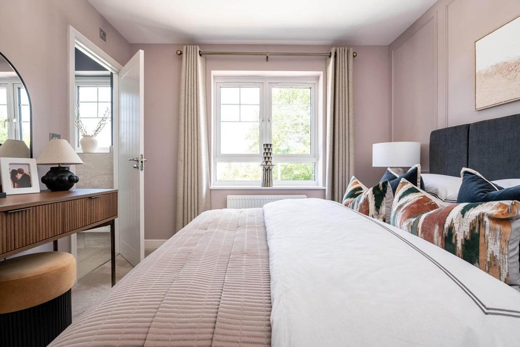 The main bedroom offers space to relax away...