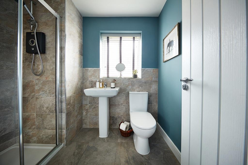 Enjoy the convenience of an en suite shower room