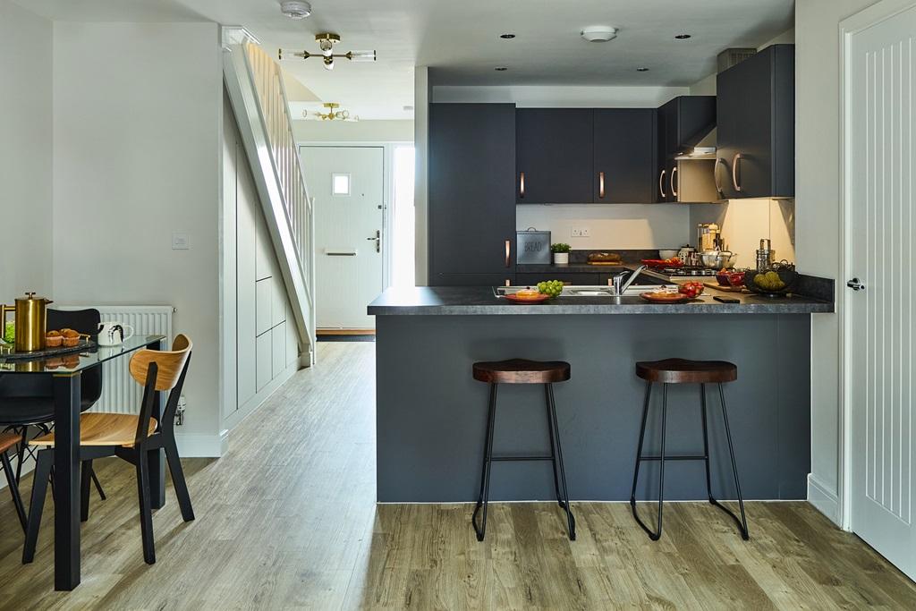 Space for a dining table, perfect rom for...