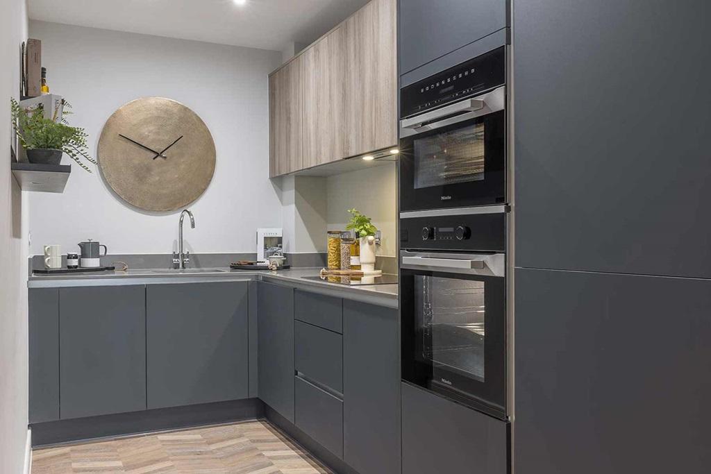 Enjoy a modern, minimalist contemporary...