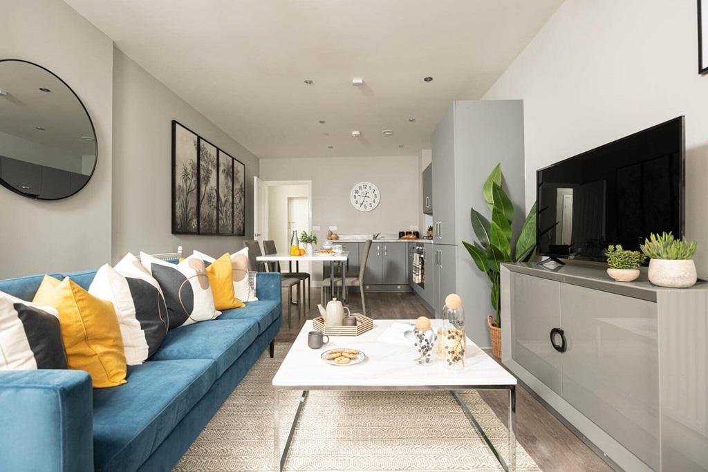 An inviting space to entertain friends