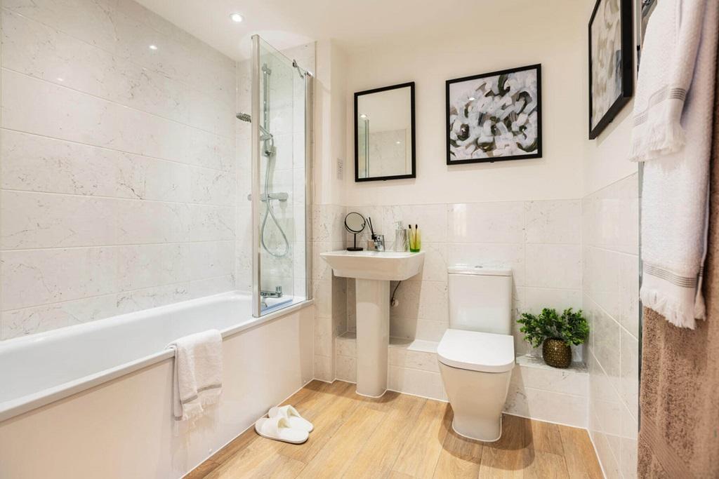 An energy efficient bathroom