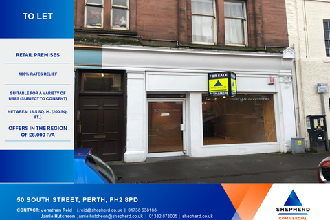 Retail property (high street) to rent, 46-50 South St Perth PH2 8PD