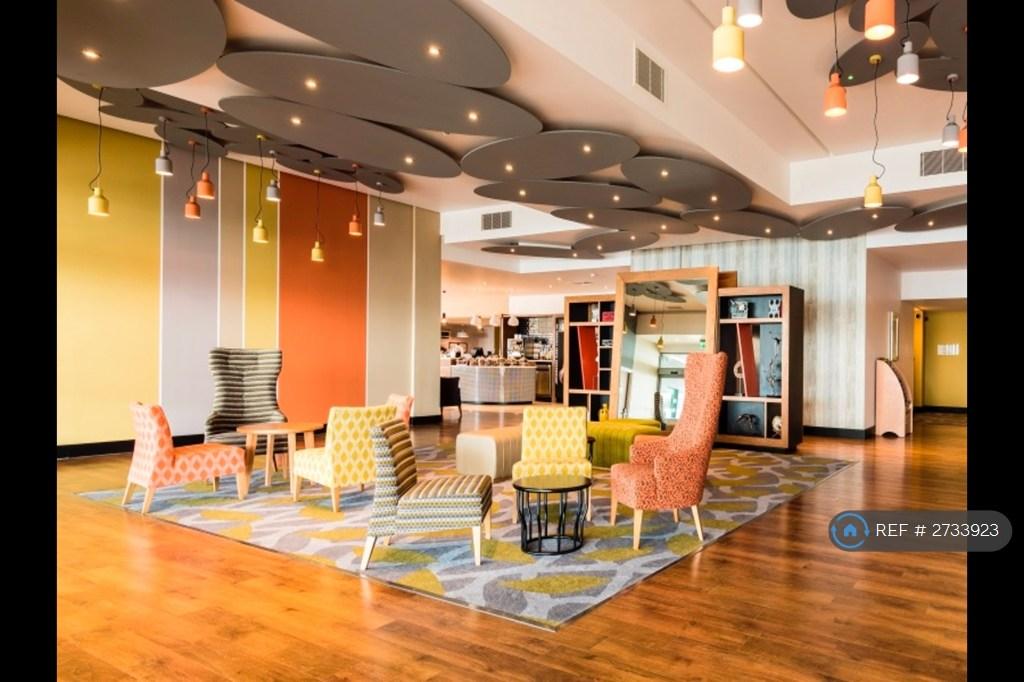 Recently Renovated Building Foyer