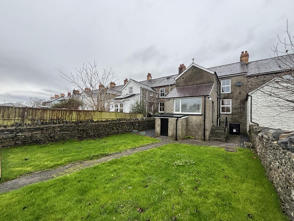 Rear of property