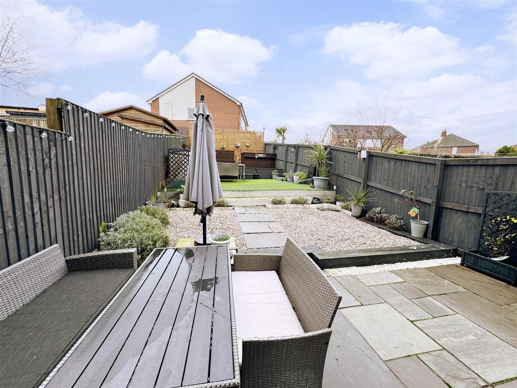 Rear garden