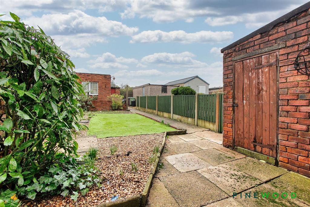 Rear garden