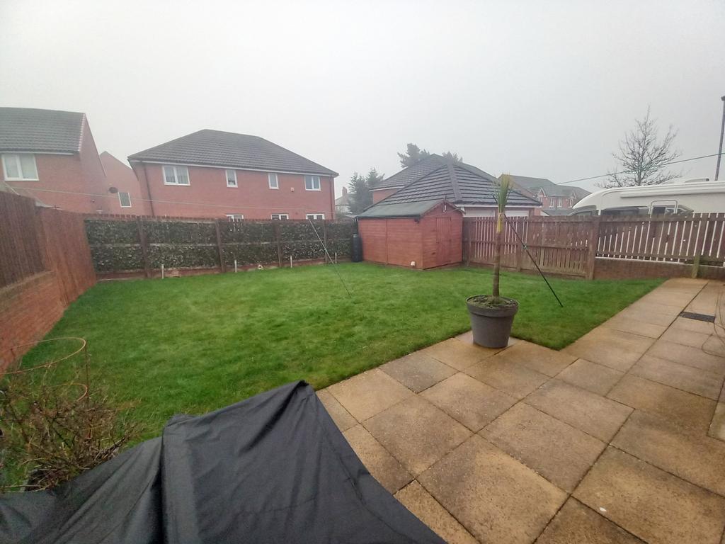 Rear garden
