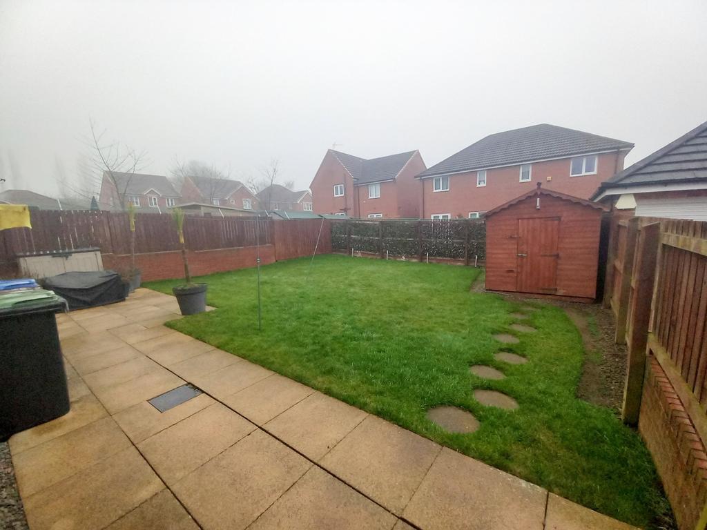 Rear garden