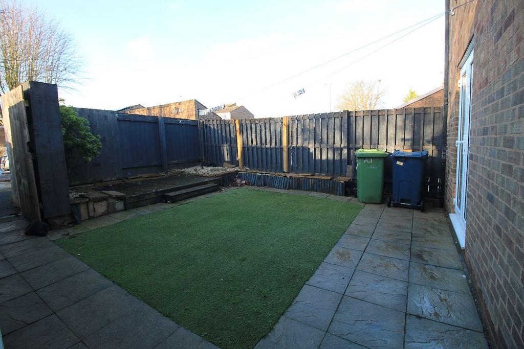 Rear garden