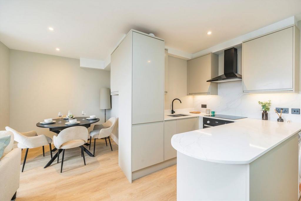 Open-plan living area