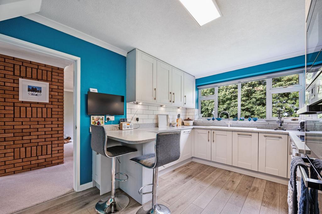 The stylish kitchen