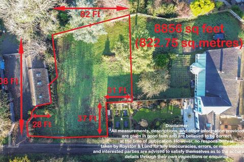 Plot for sale, The Moor, Coleorton, Coalville