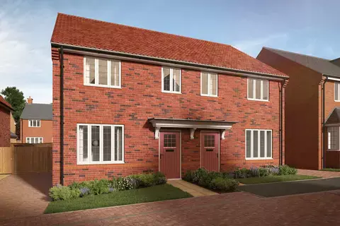 3 bedroom semi-detached house for sale, Plot 33, The Birchwood at Bloor Homes at Felixstowe, Jubilee Avenue, Walton IP11